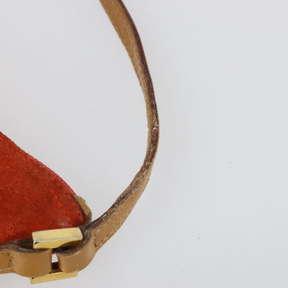 Gucci Vintage Suede, Orange, Suede, Clutch