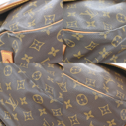 Louis Vuitton Saumur Monogram Canvas, Brown, Canvas, Shoulder Bag
