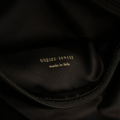 Saint Laurent Kahara Cassandra Canvas, Brown, Canvas, Shoulder Bag