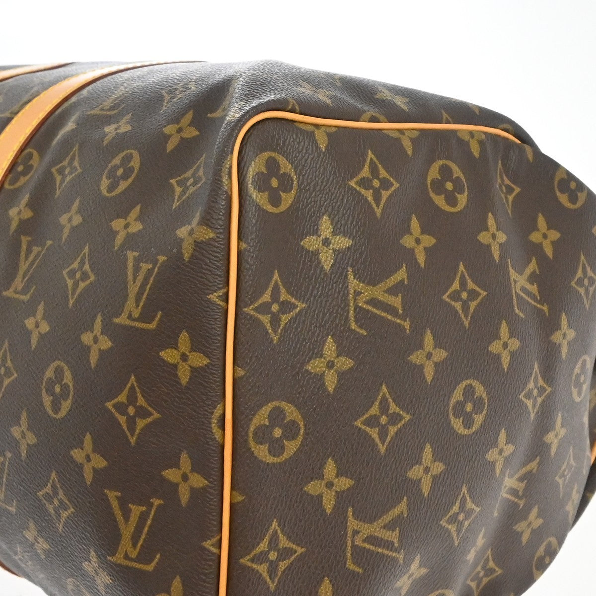 Louis Vuitton Keepall Monogram Canvas, Brown, Canvas, Travel Bag