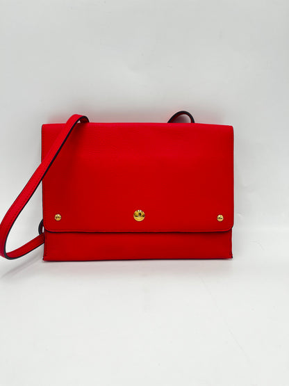 Burberry Shoulder bag Red leather, Red, Leather, Shoulder Bag