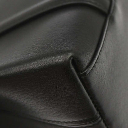 Cartier Cabochon Leather, Black, Leather, Handbag