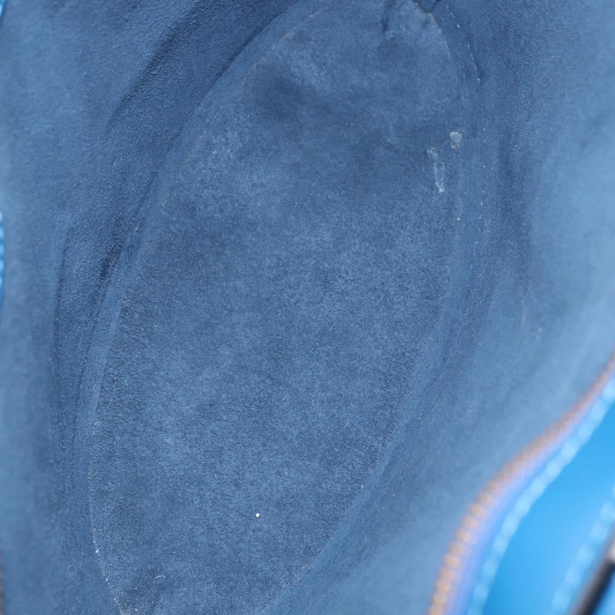 Louis Vuitton Saint Jacques Epi Leather, Blue, Leather, Handbag