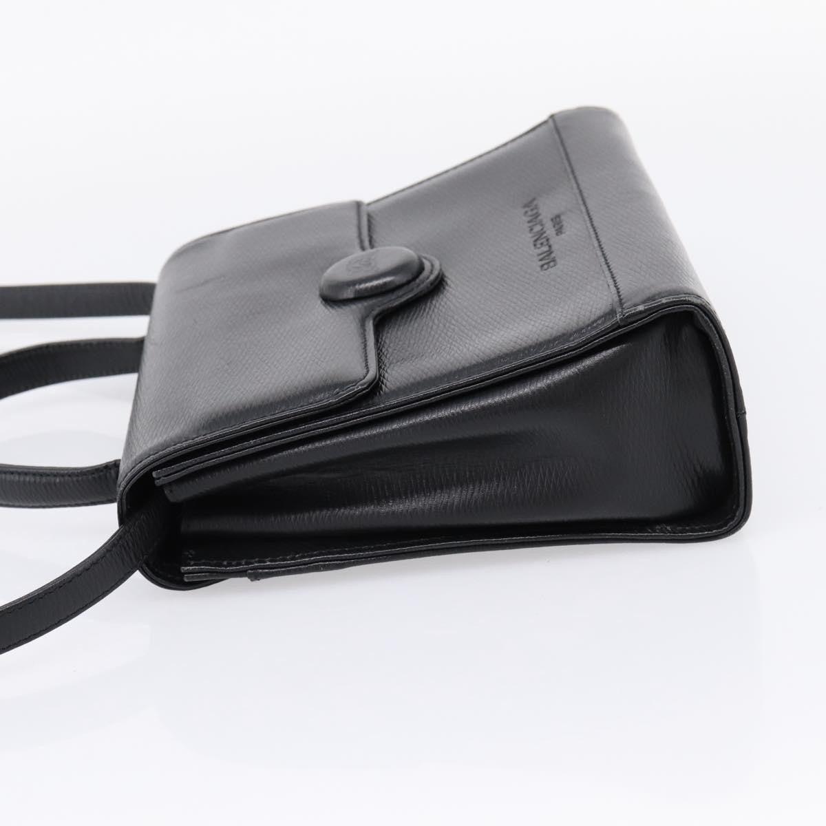 Balenciaga Vintage Leather, Black, Leather, Handbag