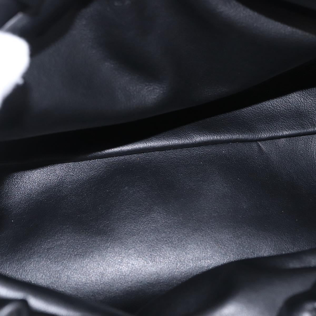 Bottega Veneta The Chain Pouch Leather, Black, Leather, Clutch