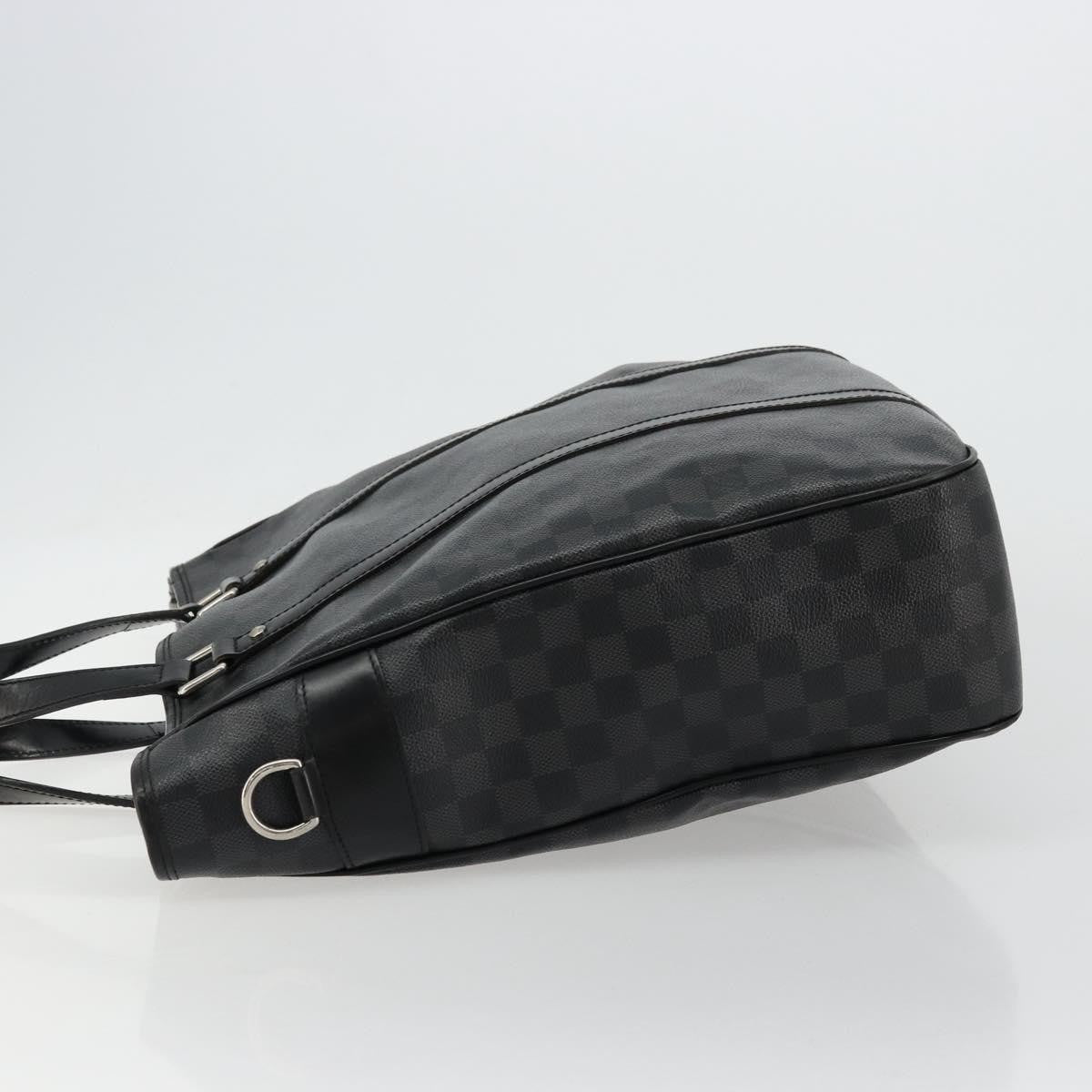 Louis Vuitton Tadao Damier Graphite, Gray, Canvas, Tote Bag