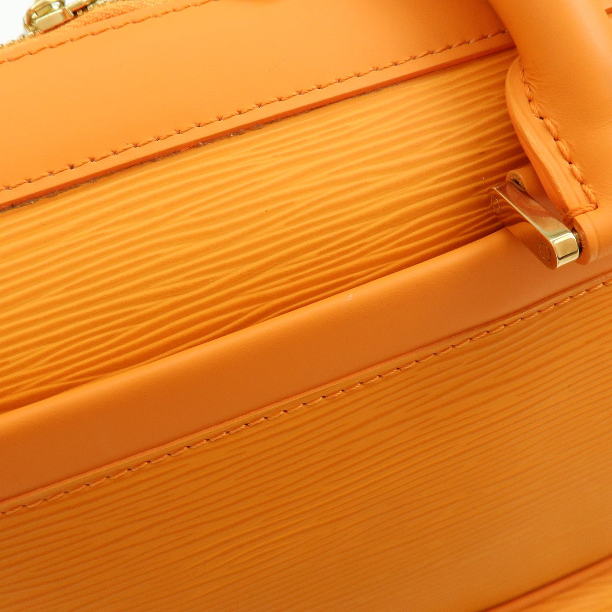 Louis Vuitton Dhanura Epi Leather, Orange, Leather, Handbag
