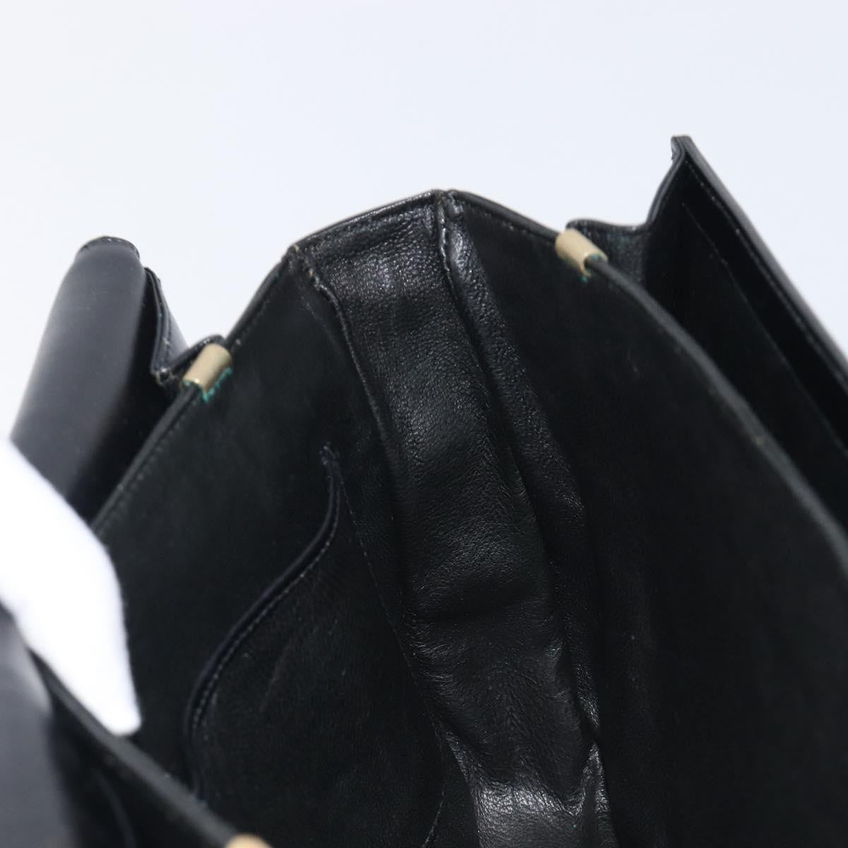 Celine Horse Carriage Leather, Black, Leather, Shoulder Bag