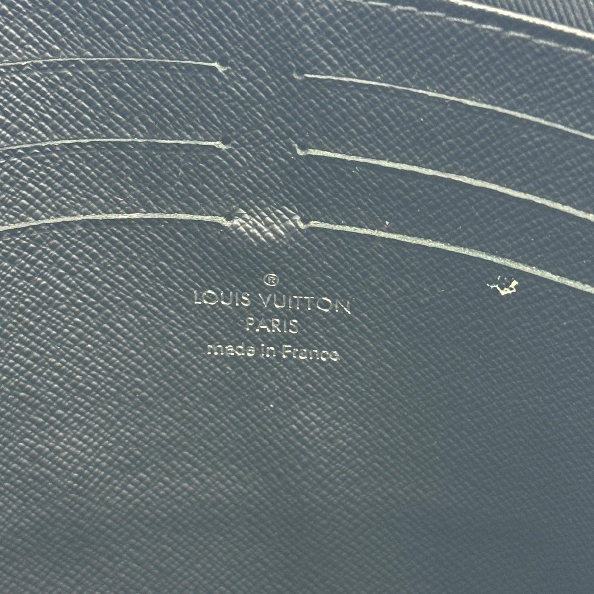 Louis Vuitton Pochette Voyage Reverse Monogram Eclipse Canvas, Black, Canvas, Clutch