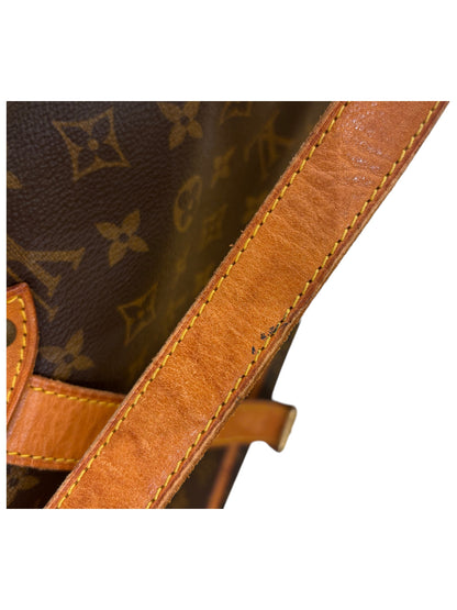 Louis Vuitton Flore Saumur Perforated Monogram Canvas, Brown, Leather, Handbag