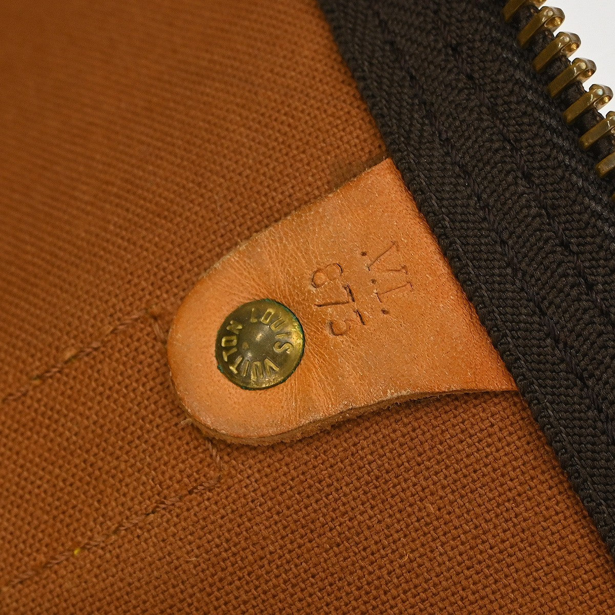 Louis Vuitton Keepall Monogram Canvas, Brown, Canvas, Travel Bag