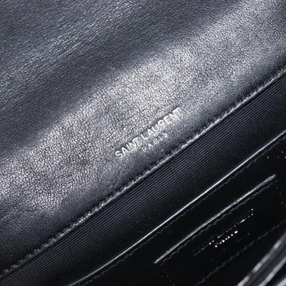 Saint Laurent West Hollywood Leather, Black, Leather, Shoulder Bag