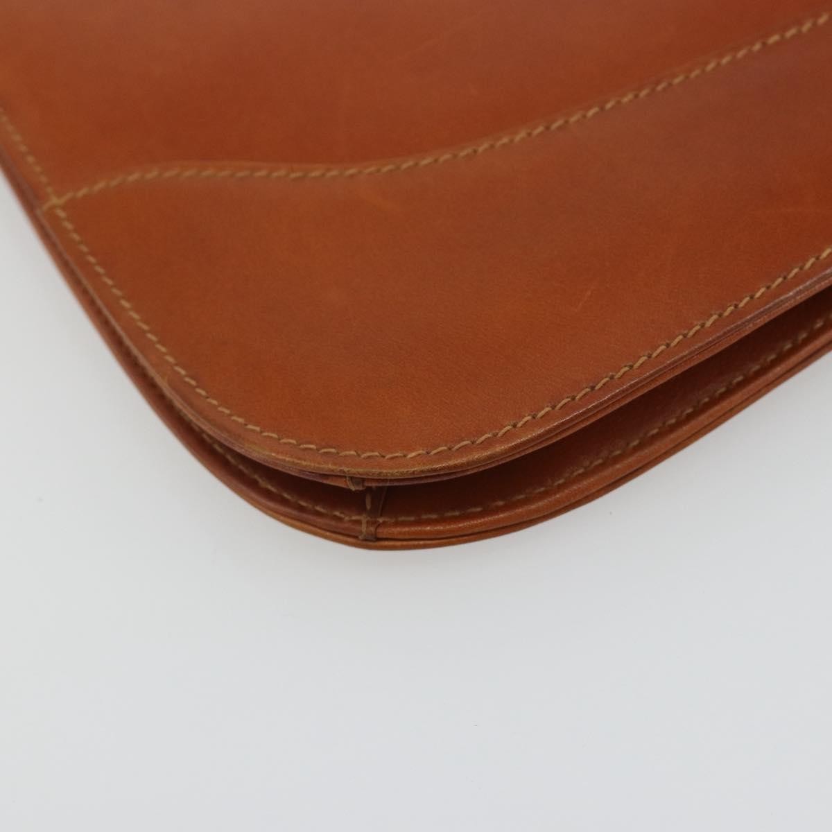Gucci Vintage clutch Leather, Brown, Leather, Clutch
