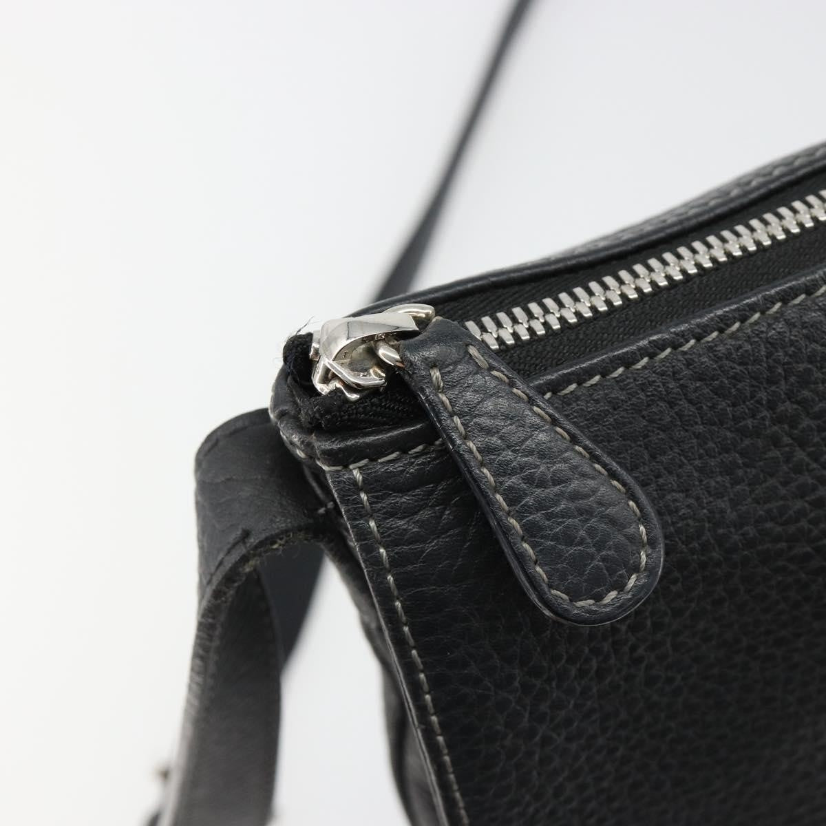 Loewe Vintage Leather, Black, Leather, Shoulder Bag
