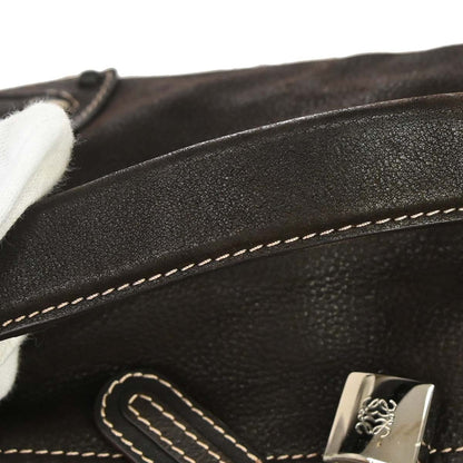 Loewe Anagram Bag leather, Brown, Leather, Handbag
