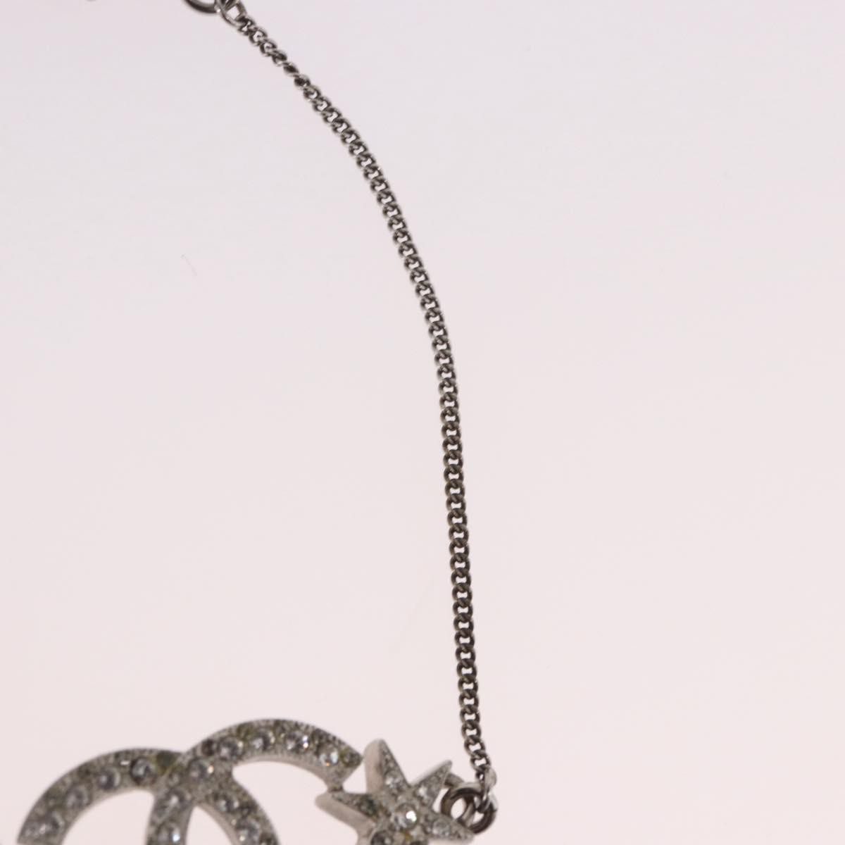 Chanel CC Charm Metal, Silver, Metal, Bracelet