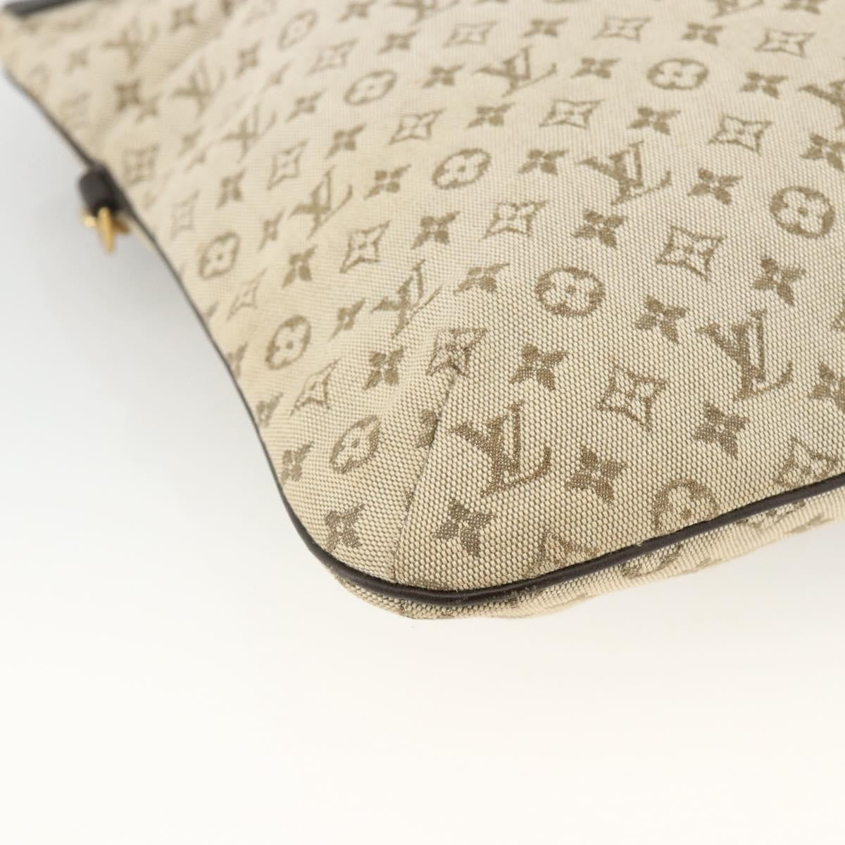 Louis Vuitton Francoise Mini lin, Khaki, Canvas, Tote Bag