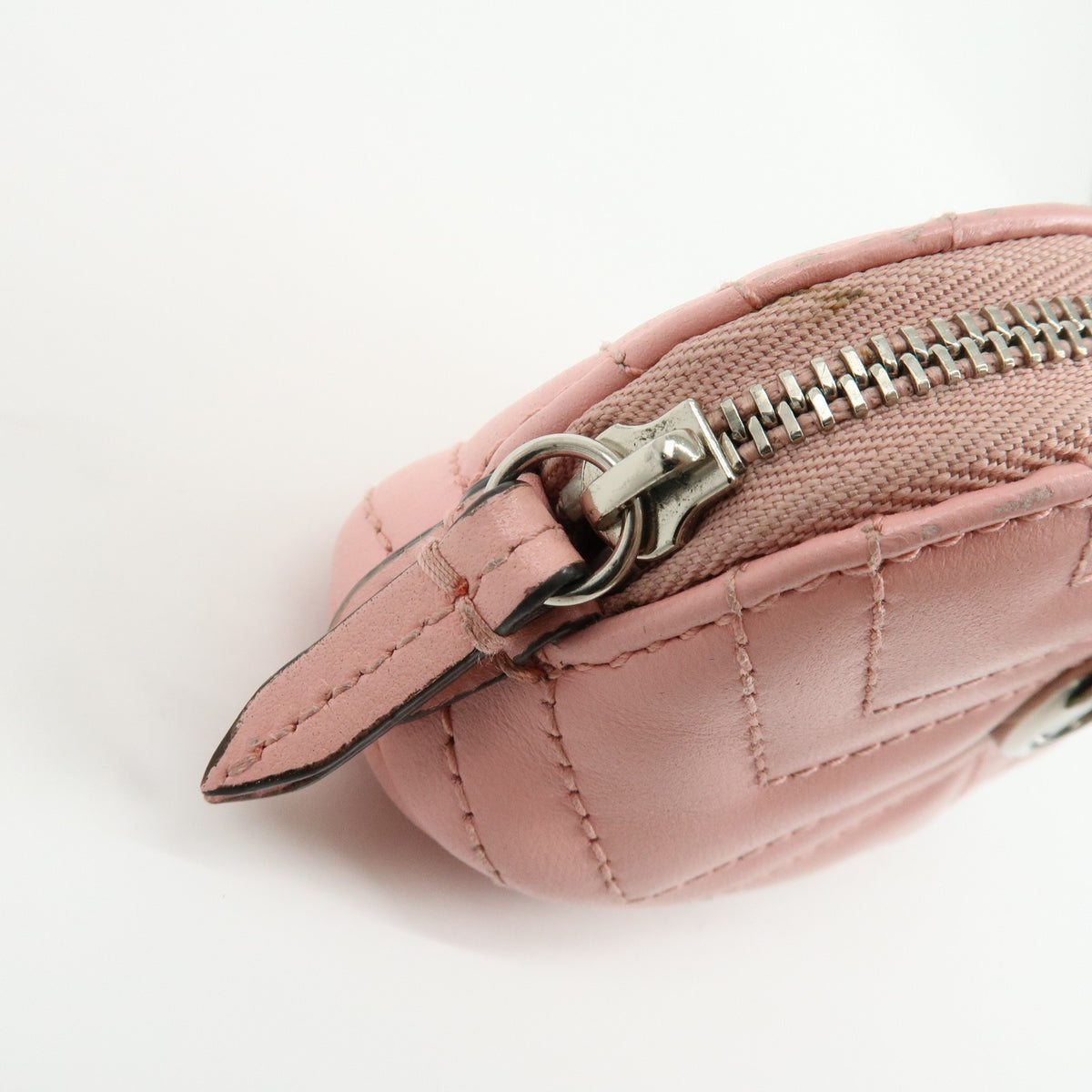 Gucci GG Marmont Key Matelasse Leather, Pink, Leather, Clutch