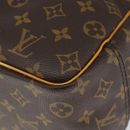 Louis Vuitton Deauville Handbag Monogram Canvas, BROWN, CANVAS, Handbag