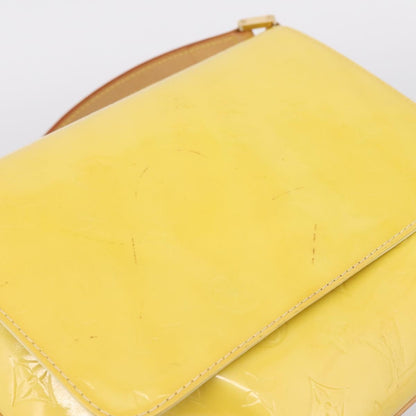 Louis Vuitton Thompson Street Monogram Vernis, Yellow, Patent Leather, Shoulder Bag