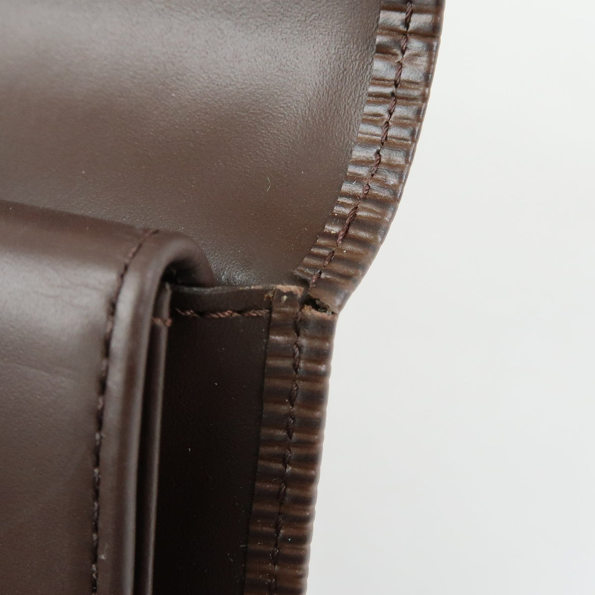 Louis Vuitton Porte Tresor International Epi Leather, Brown, Leather, Wallet