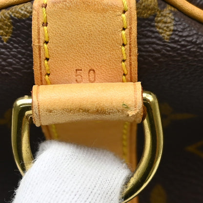 Louis Vuitton Keepall Bandouliere Monogram Canvas, Brown, Canvas, Travel Bag