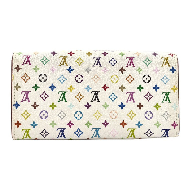Louis Vuitton Long Murakami Monogramme Multicolor, Multicolour, Canvas, Wallet