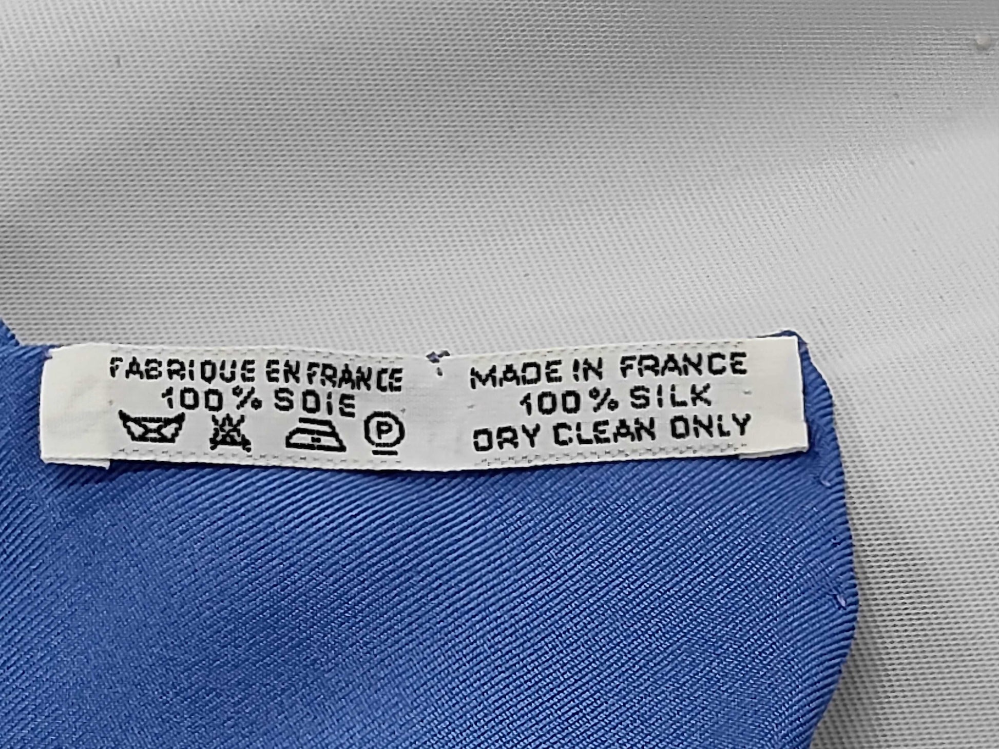 Hermes Carré 90 Silk multicolor, Blue, Silk, Scarf
