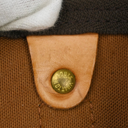 Louis Vuitton Keepall Monogram Canvas, Brown, Canvas, Travel Bag