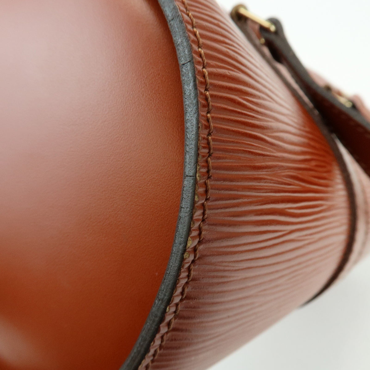 Louis Vuitton Soufflot Epi Leather, Brown, Leather, Tote Bag