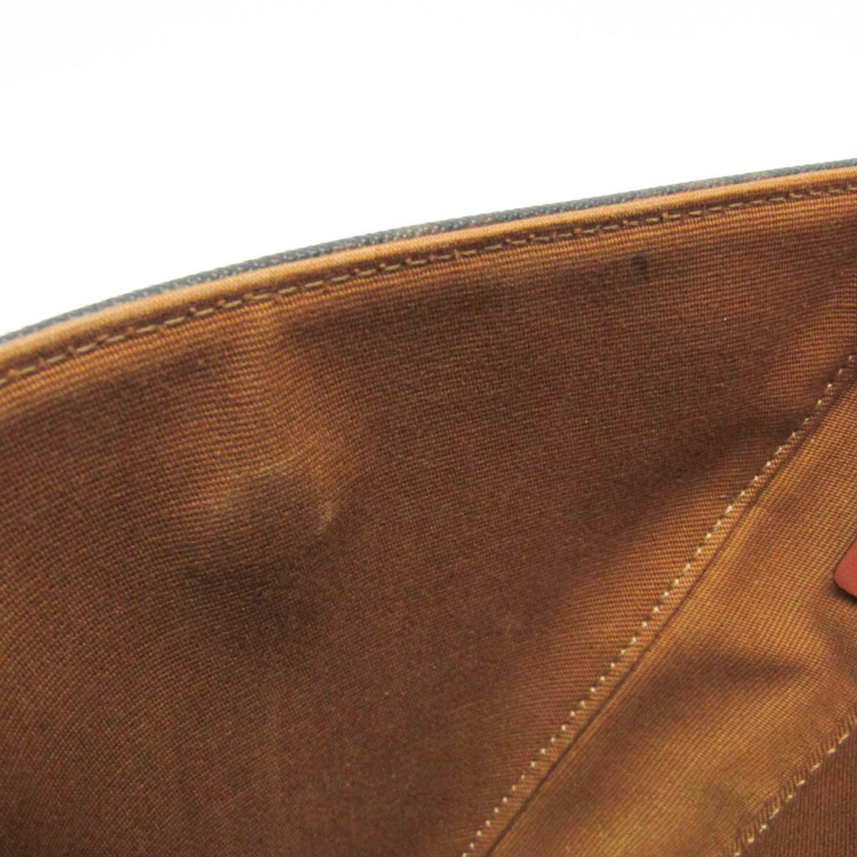 Celine Triangle Triomphe Coated Canvas, Brown, Canvas, Crossbody Bag
