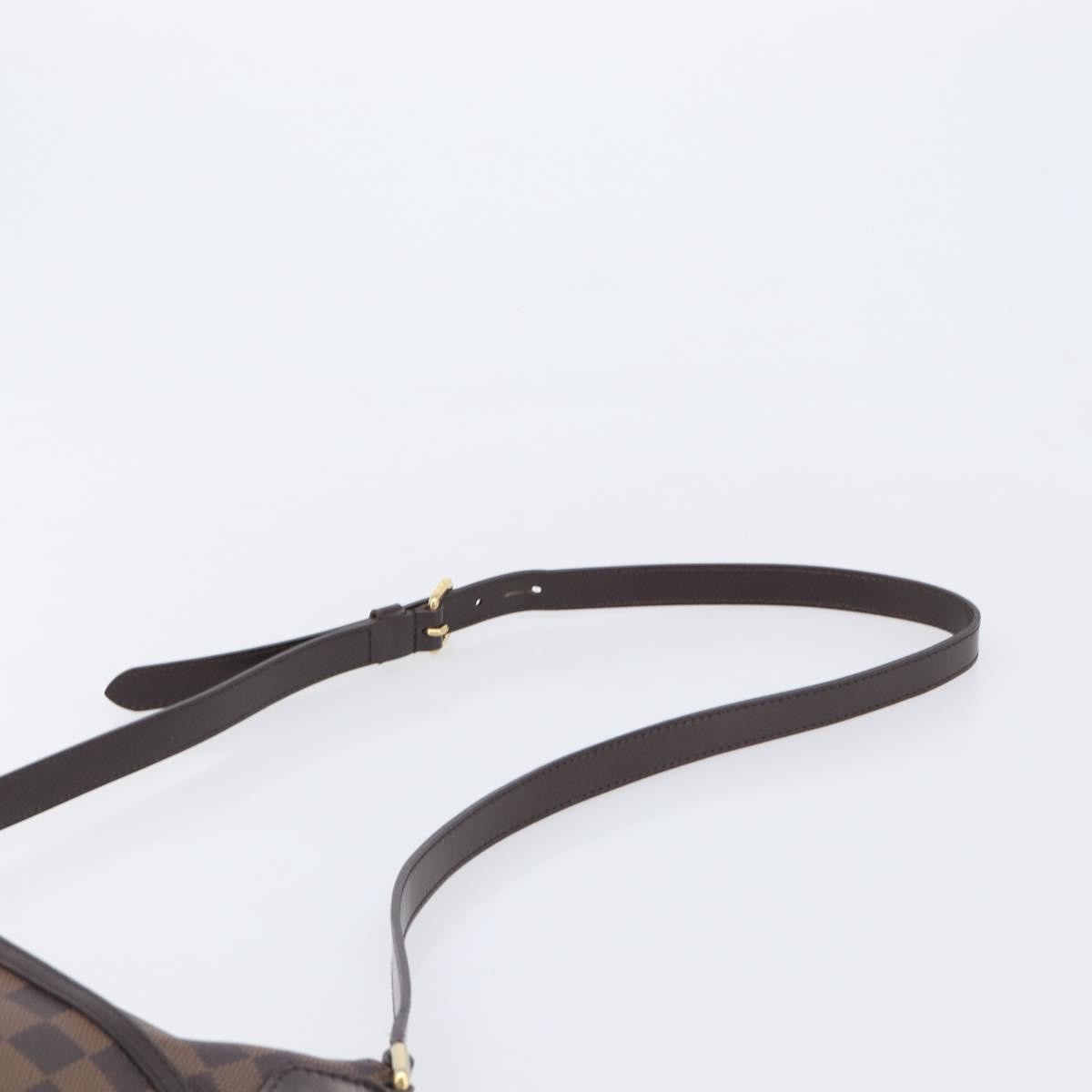 Louis Vuitton Bloomsbury Damier, Brown, Canvas, Shoulder Bag