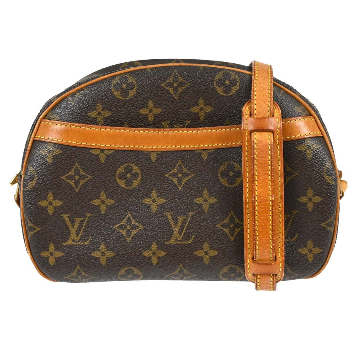 Louis Vuitton Blois Monogram Canvas, Brown, Canvas, Shoulder Bag
