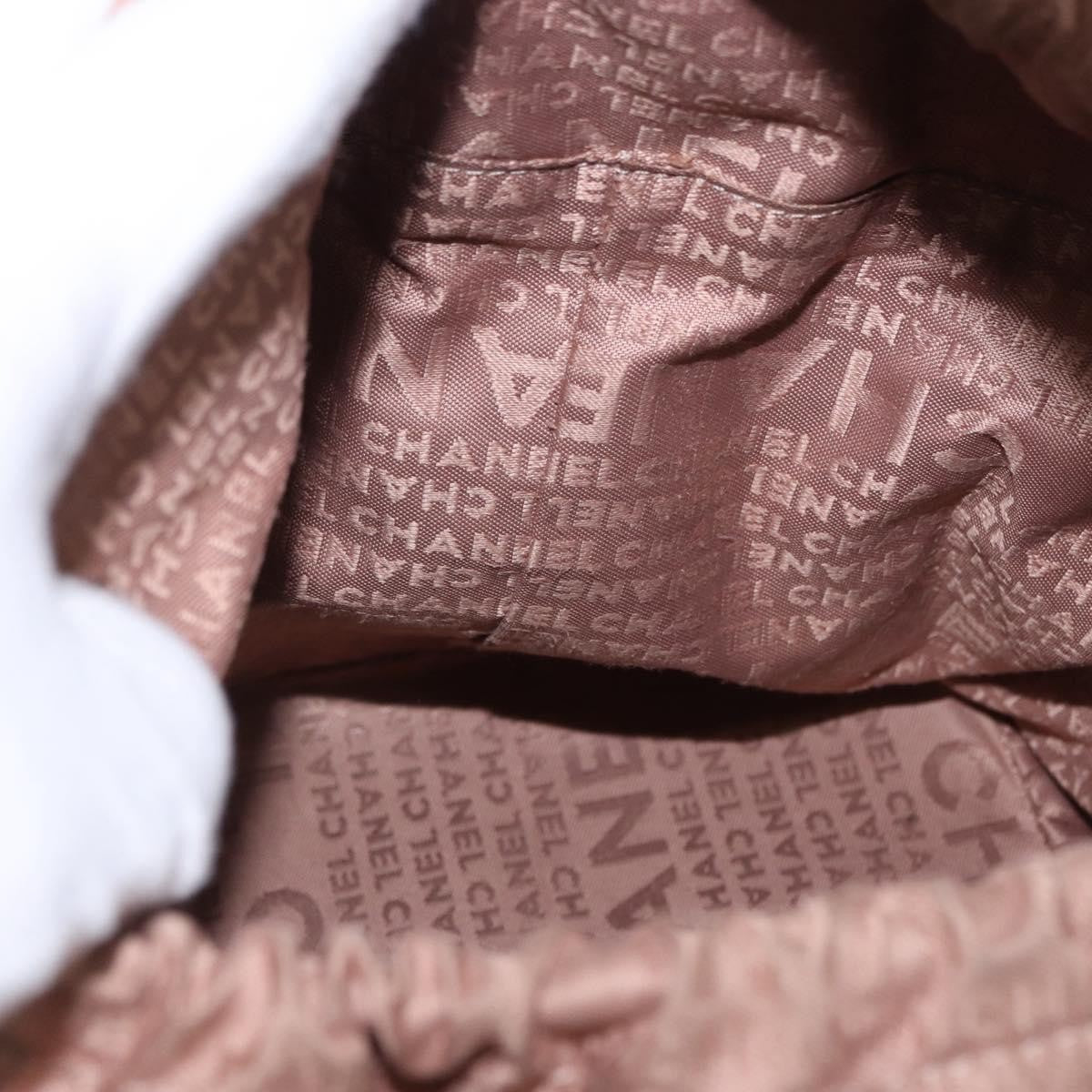 Chanel Square Stitch Tassel Hobo Quilted Leather, Beige, Leather, Handbag