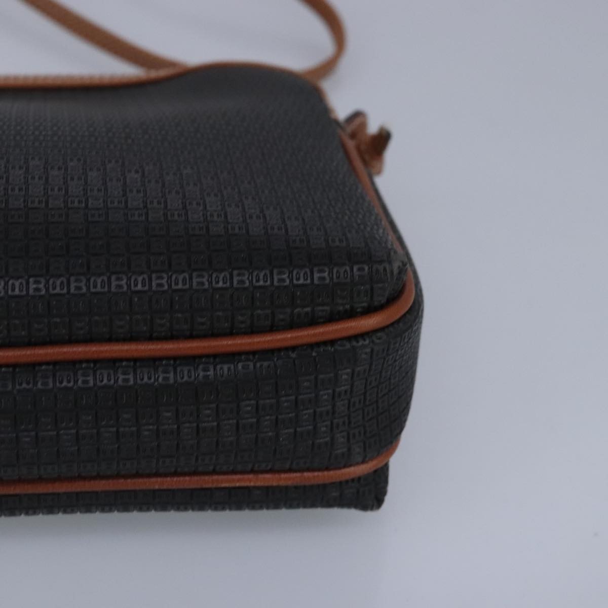 Bally Vintage Leather, Black, Leather, Shoulder Bag
