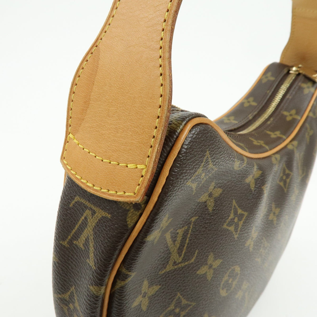 Louis Vuitton Croissant Monogram Canvas, Brown, Canvas, Handbag