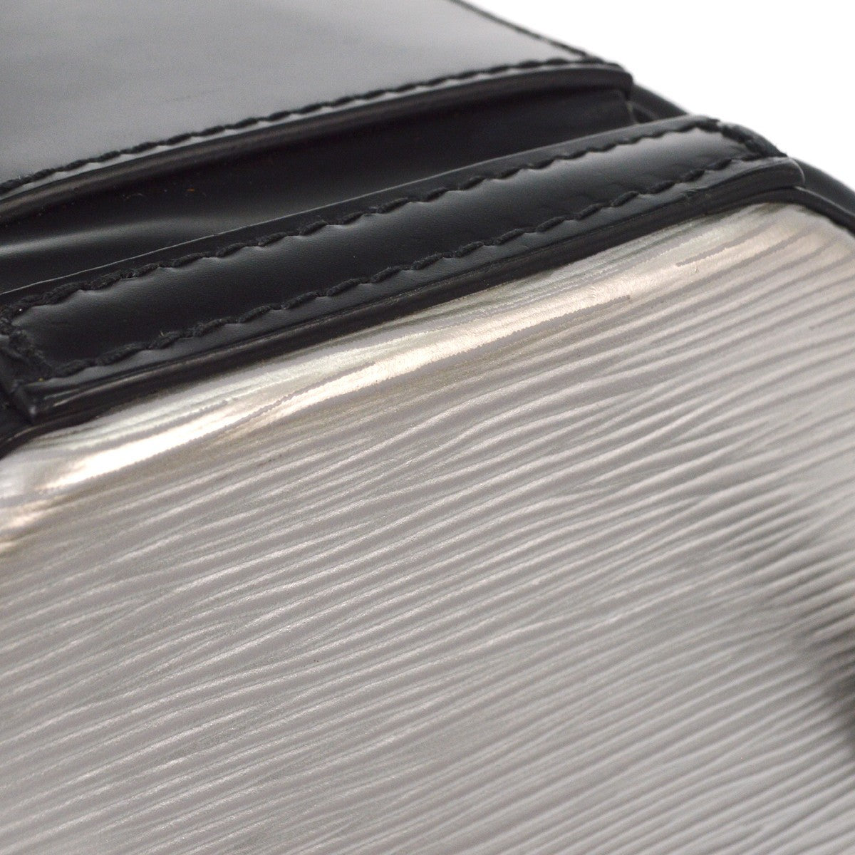 Louis Vuitton Cannes Epi Leather, Silver, Leather, Handbag