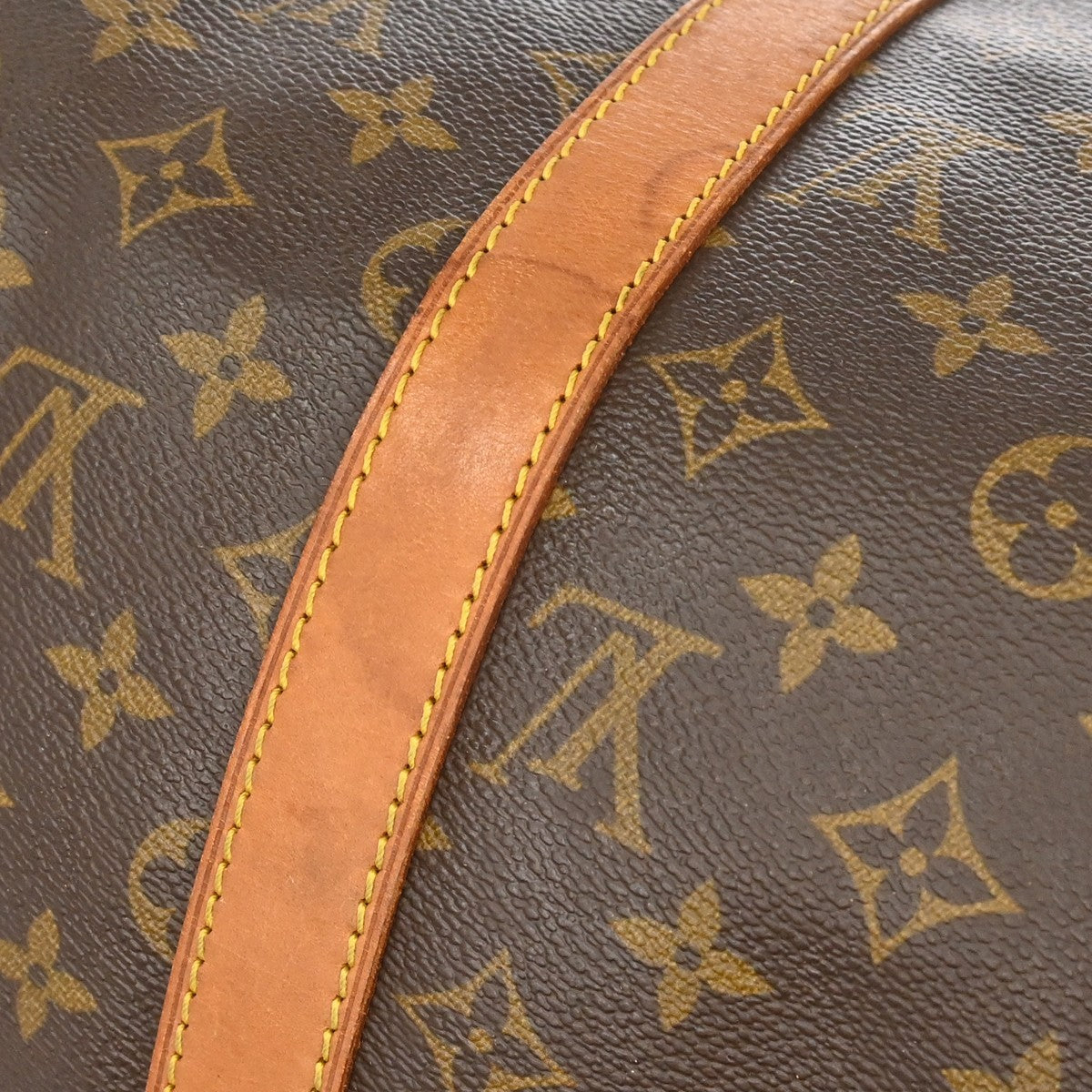 Louis Vuitton Keepall Monogram Canvas, Brown, Canvas, Travel Bag