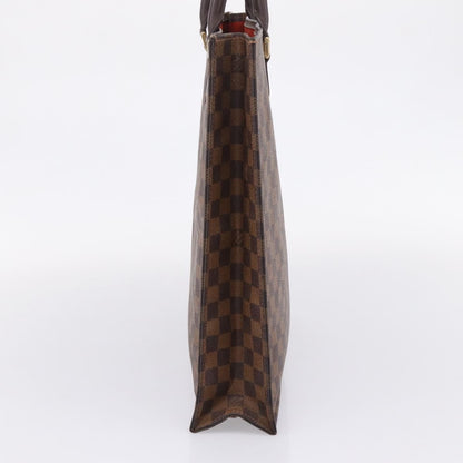 Louis Vuitton Venice Sac Plat Damier, Brown, Canvas, Tote Bag