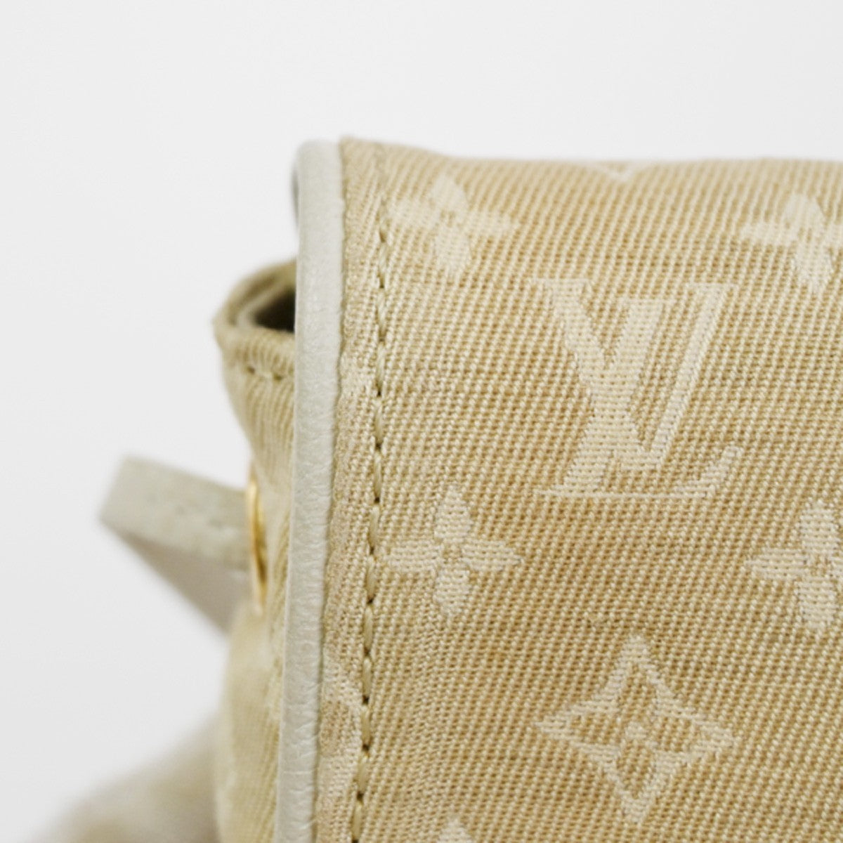 Louis Vuitton Cancun Pochette Monogram Mini Canvas, Beige, Canvas, Clutch
