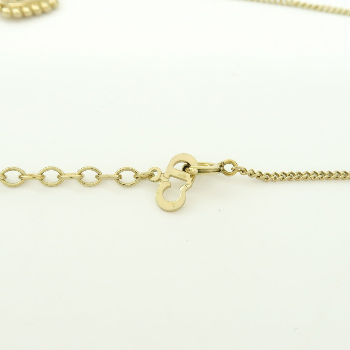 Christian Dior CD Heart Metal, Gold, Gold Plated, Necklace