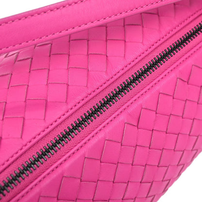 Bottega Veneta Intrecciato Leather, Pink, Leather, Handbag