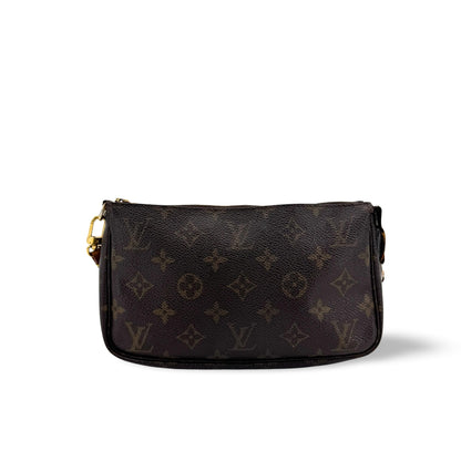 Louis Vuitton Louis Vuitton Monogramme Pochette Monogramme Canvas, Brown, Canvas, Clutch