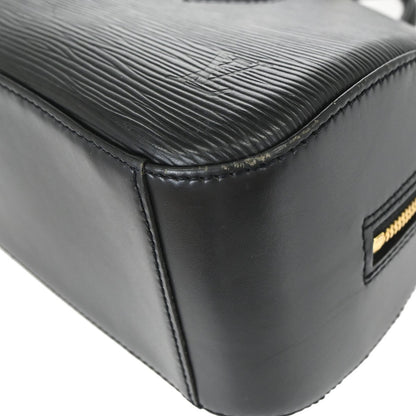 Louis Vuitton Jasmin Epi Leather, Black, Leather, Handbag