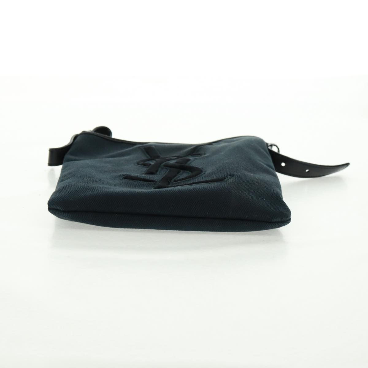 Saint Laurent Vintage Canvas, Black, Canvas, Handbag