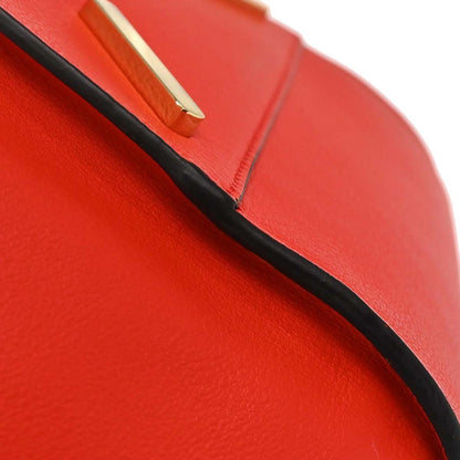 Loewe Hammock Leather, Red, Leather, Handbag