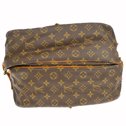 Louis Vuitton Saumur Monogram Canvas, Brown, Canvas, Shoulder Bag