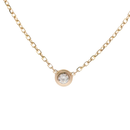 Cartier Cartier D'Amour Pendant 18K Rose Gold with Diamond, Gold, Pink Gold, Necklace