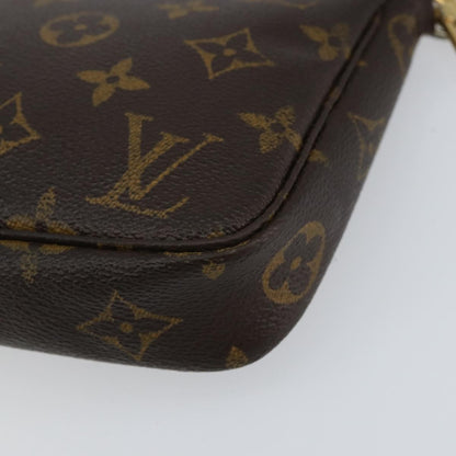 Louis Vuitton Pochette Accessoires Monogram Canvas, BROWN, CANVAS, Clutche & pouche