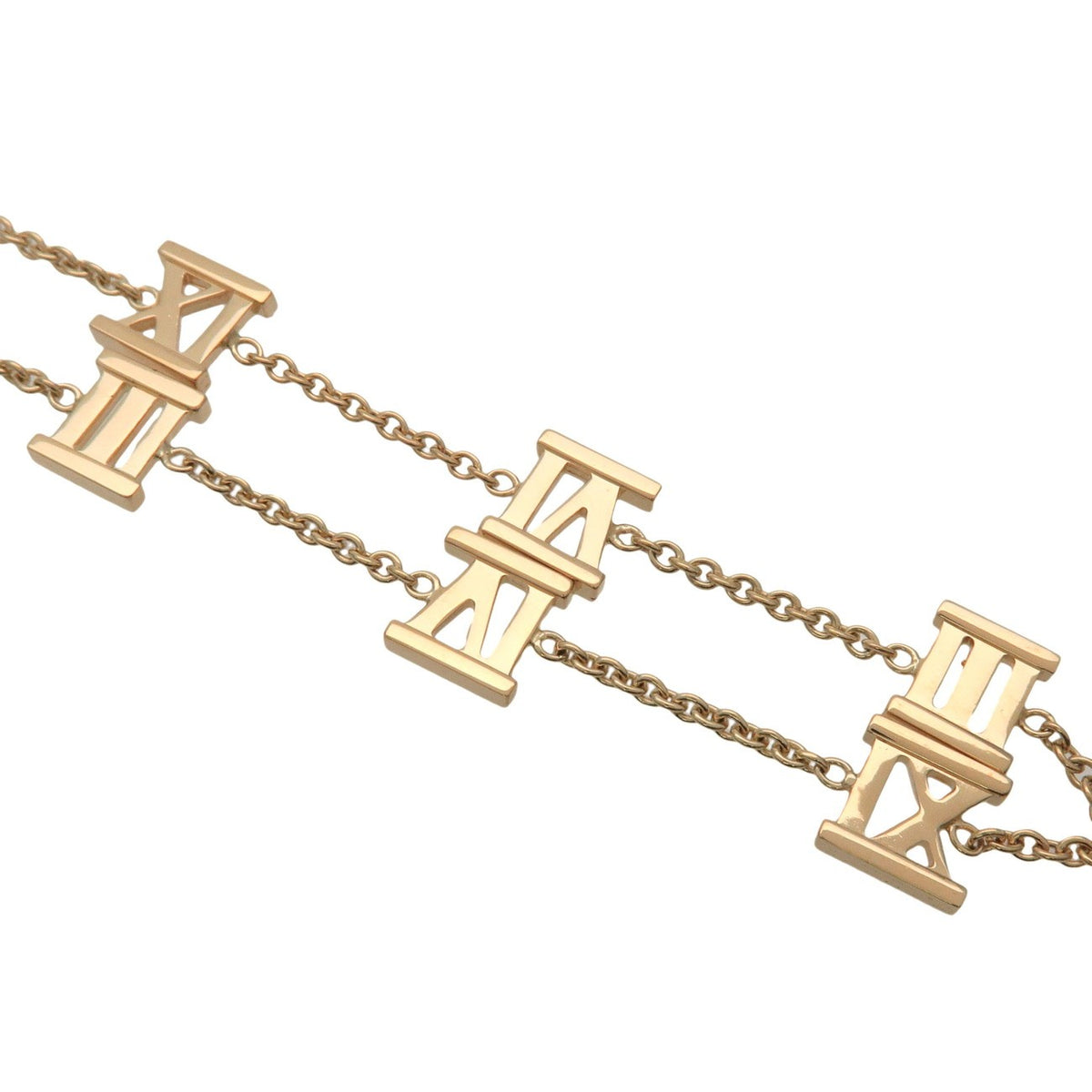 Tiffany & Co. Atlas Open Link 18K White Gold, Gold, Yellow Gold, Bracelet